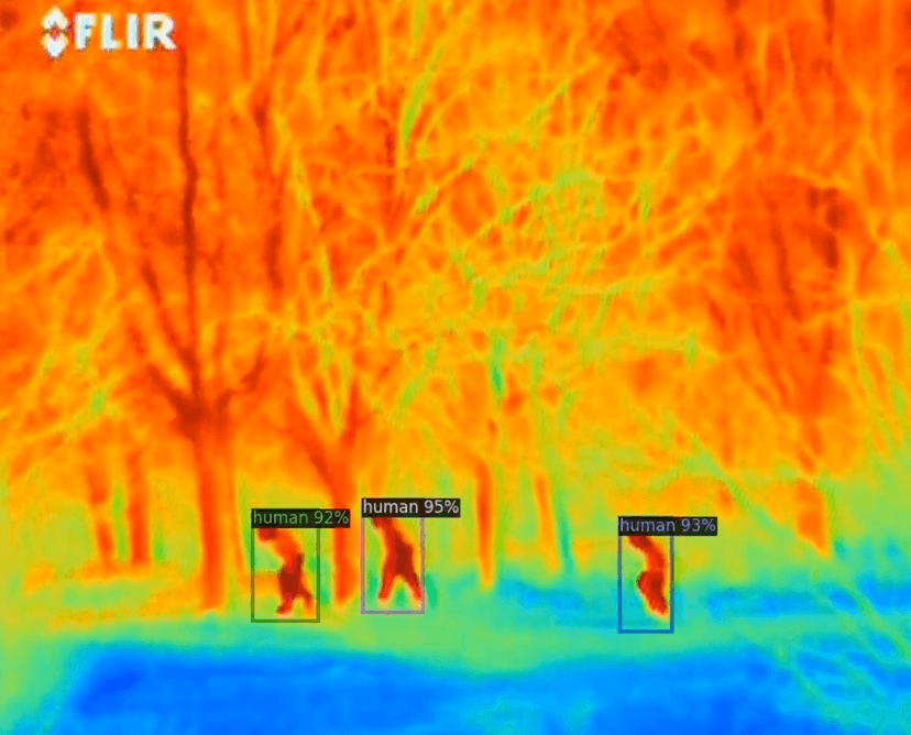 Border Surveillance System with AI-Driven Thermal Vision